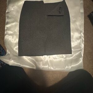 Talbots Charcoal Pencil Skirt